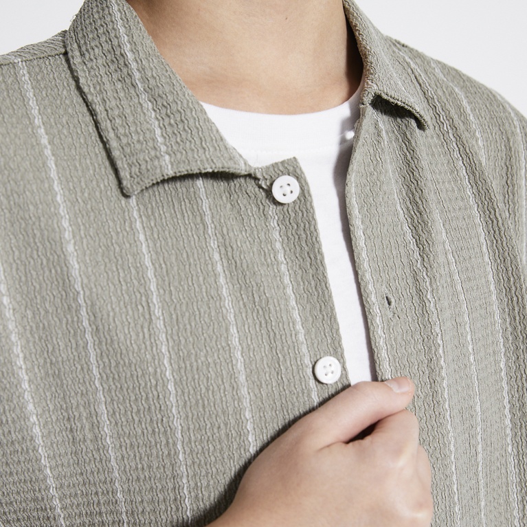 Short sleeve shirt "Otto" Green